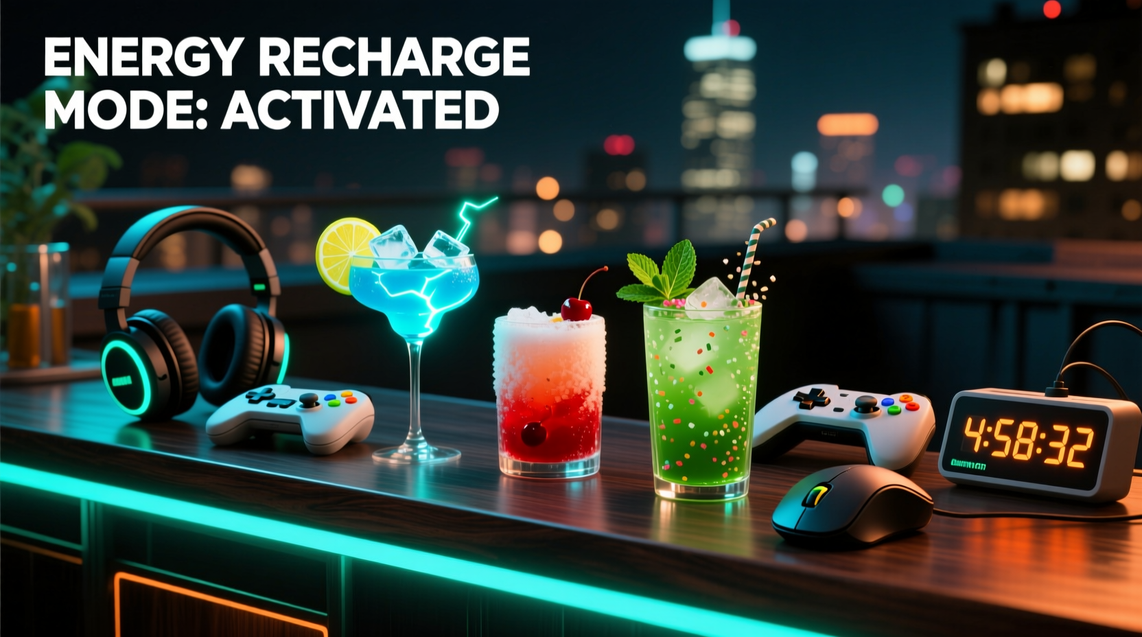 gaming night drink guide pairing energy-boosting cocktails with marathons