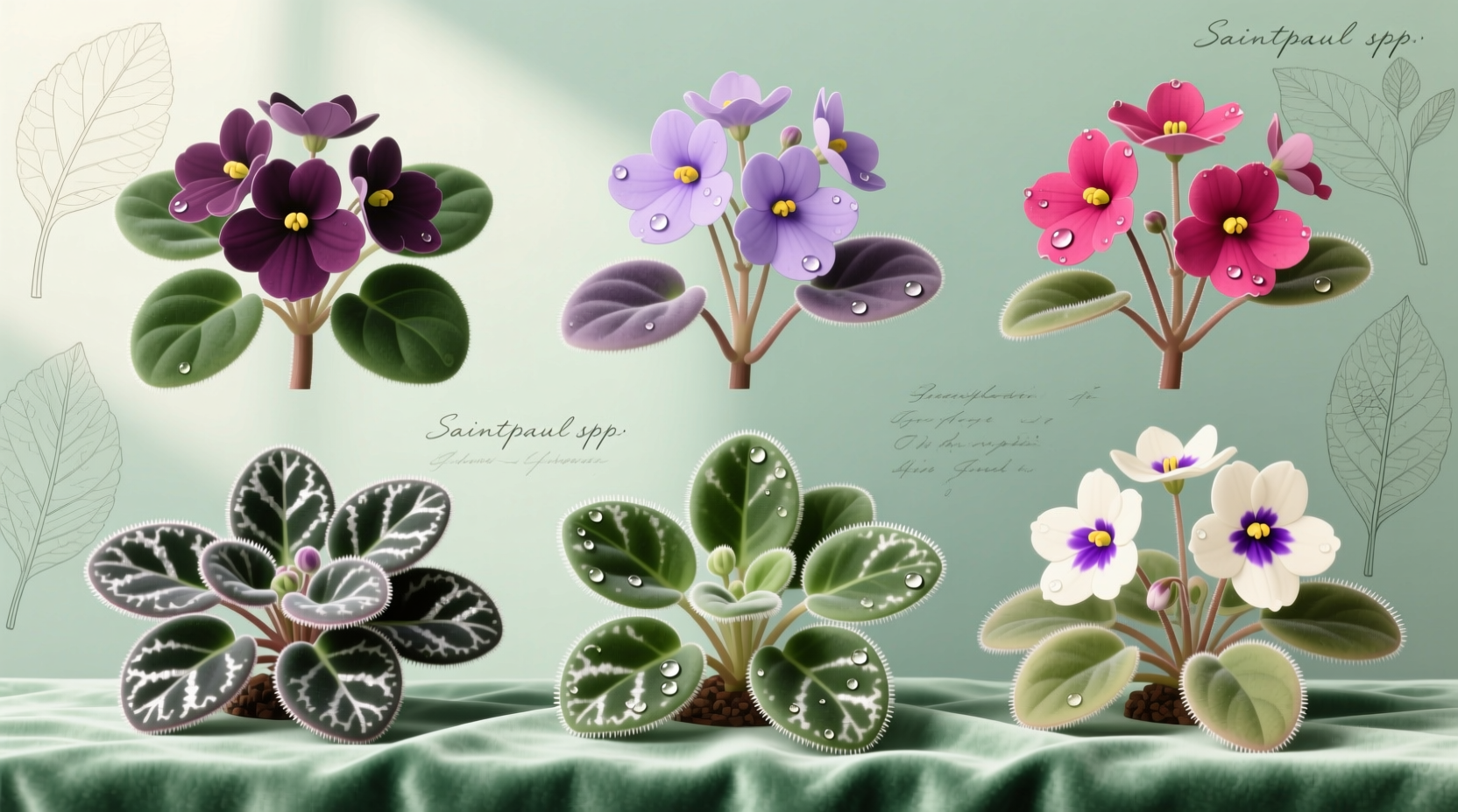 african violet varieties