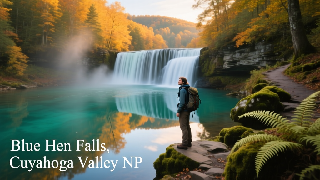 Blue Hen Falls Self-Portrait: A Quiet Ritual at Cuyahoga Valley National Park