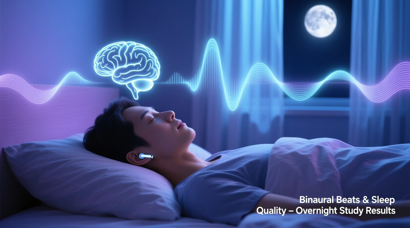 can listening to binaural beats improve sleep quality overnight