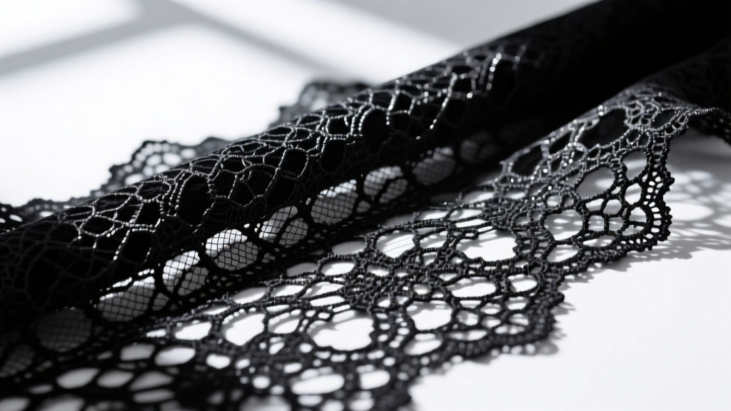 Gothic Lace Fabric: Engineering Darkness into Elegance