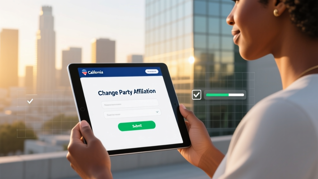 Change Party Affiliation in California: How-To
