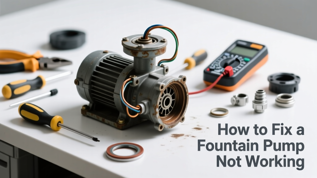 How to Fix a Fountain Pump Not Working