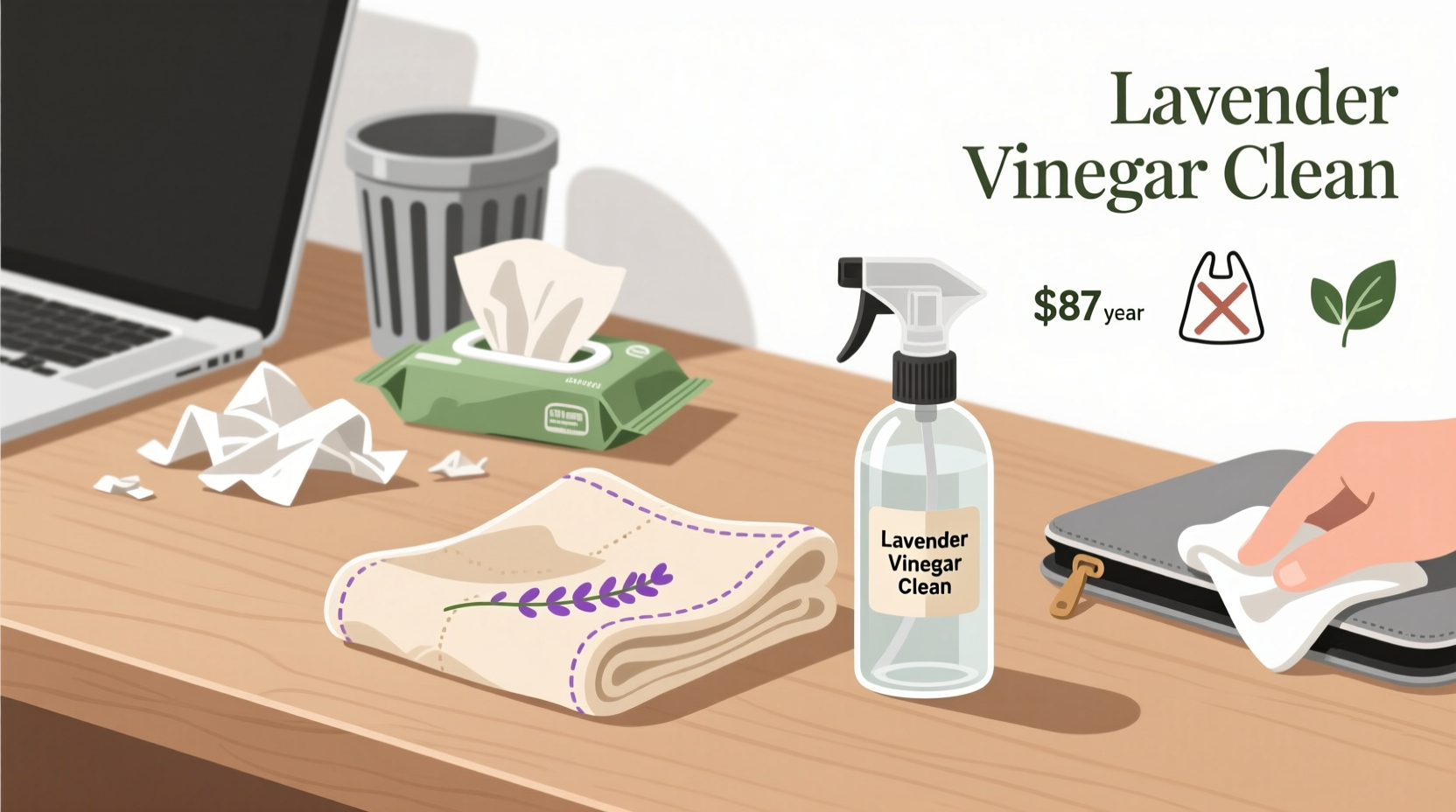 eco friendly cleaning tips for laptop sleeves