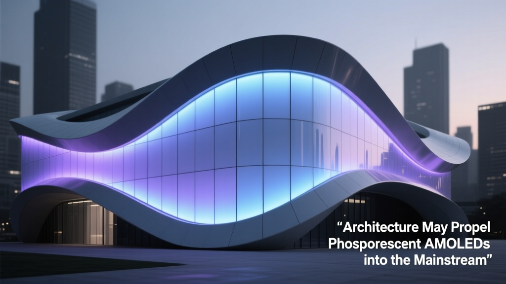 Architecture May Propel Phosphorescent AMOLEDs Into The Mainstream