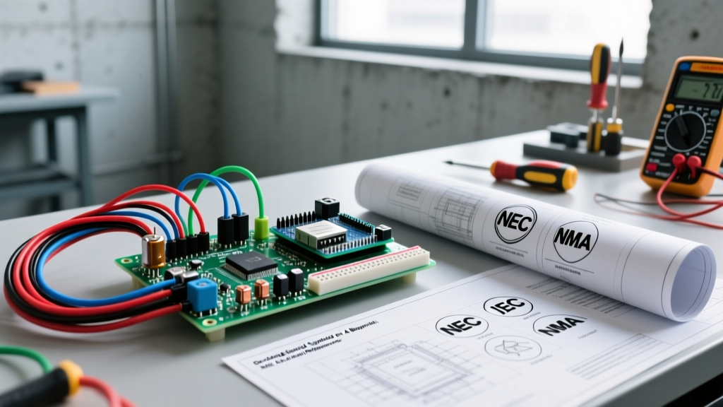 Decoding Electrical Symbols on a Blueprint: NEC, IEC, and NEMA Reference