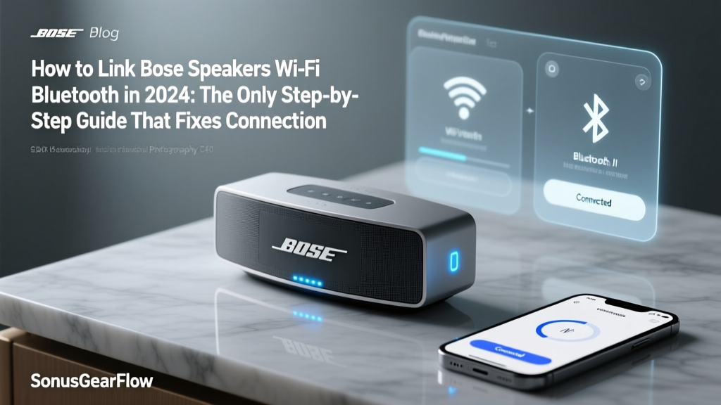 Bose Speakers Wi-Fi Bluetooth Setup (2026)