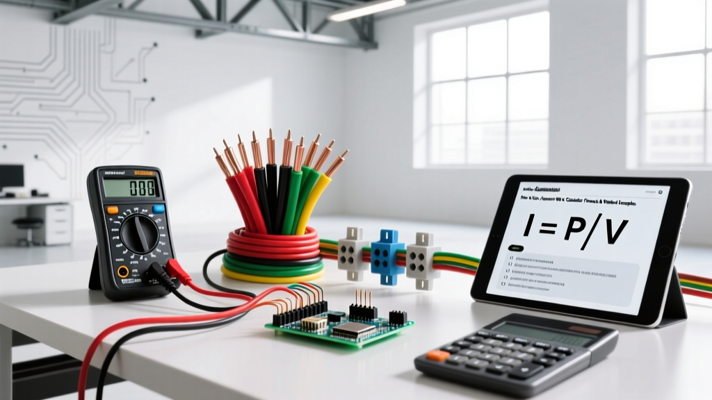 How to Use a Generator Wire Size Calculator: Formulas & Worked Examples