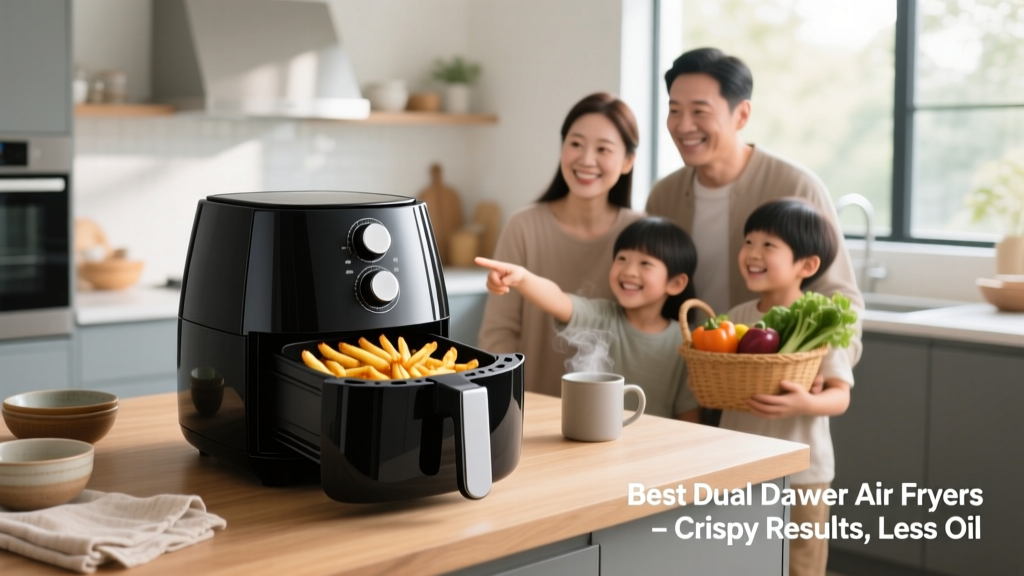 Best Dual Drawer Air Fryers: Crispy, Less Oil