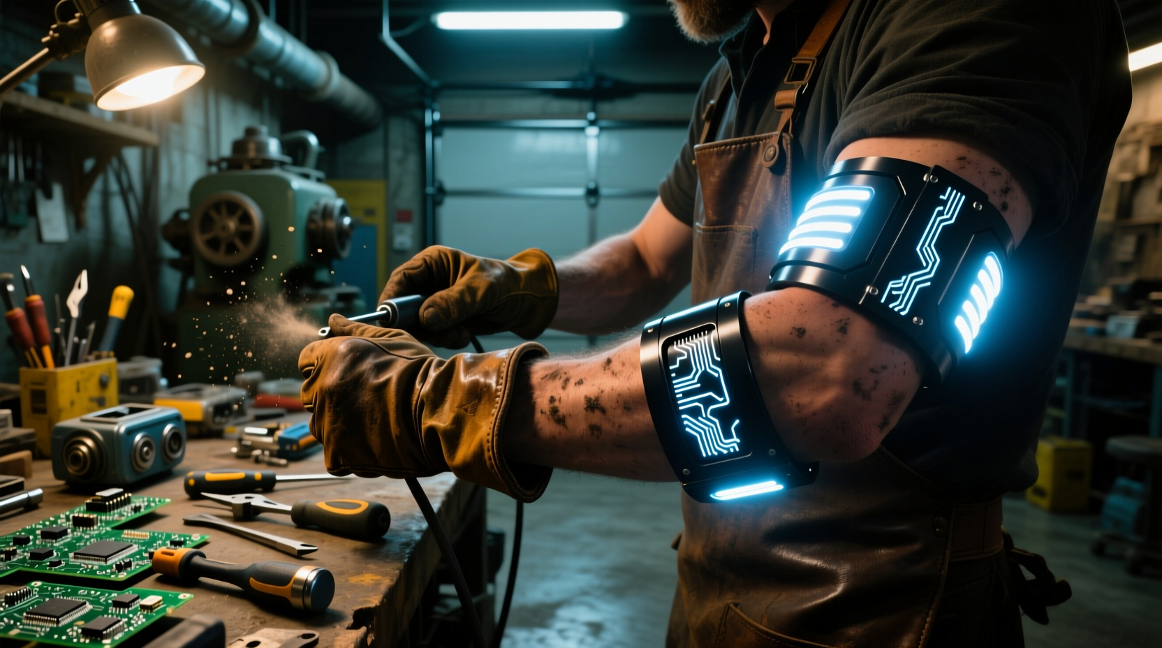 DIY Forearm Lights Illuminate Your Tinkering: Efficiency, Ergonomics & Energy Data