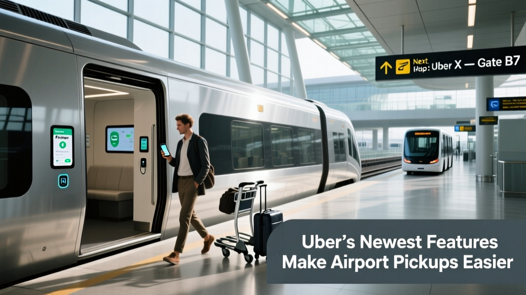 Uber’s Newest Features Make Airport Pickups Easier: Real-Time Tracking, Terminal-Specific Pickup Zones, and Predictive ETA Enhancements