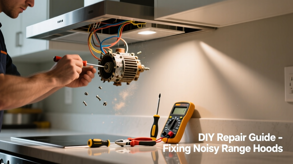 Fixing a Noisy, Malfunctioning Range Hood