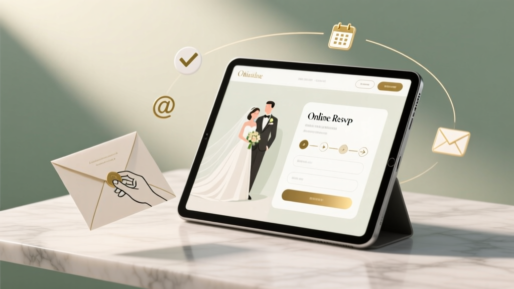 Online RSVP on Wedding Invites: 7 Steps to Cut Follow-Ups
