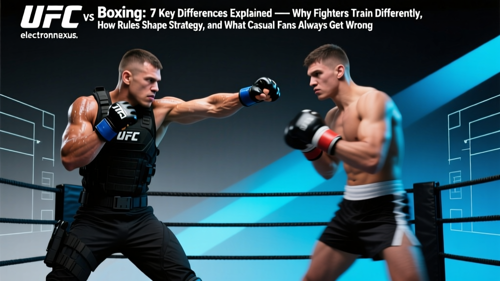 UFC vs Boxing: 7 Key Differences Explained — Why Fighters Train Differently, How Rules Shape Strategy, and What Casual Fans Always Get Wrong