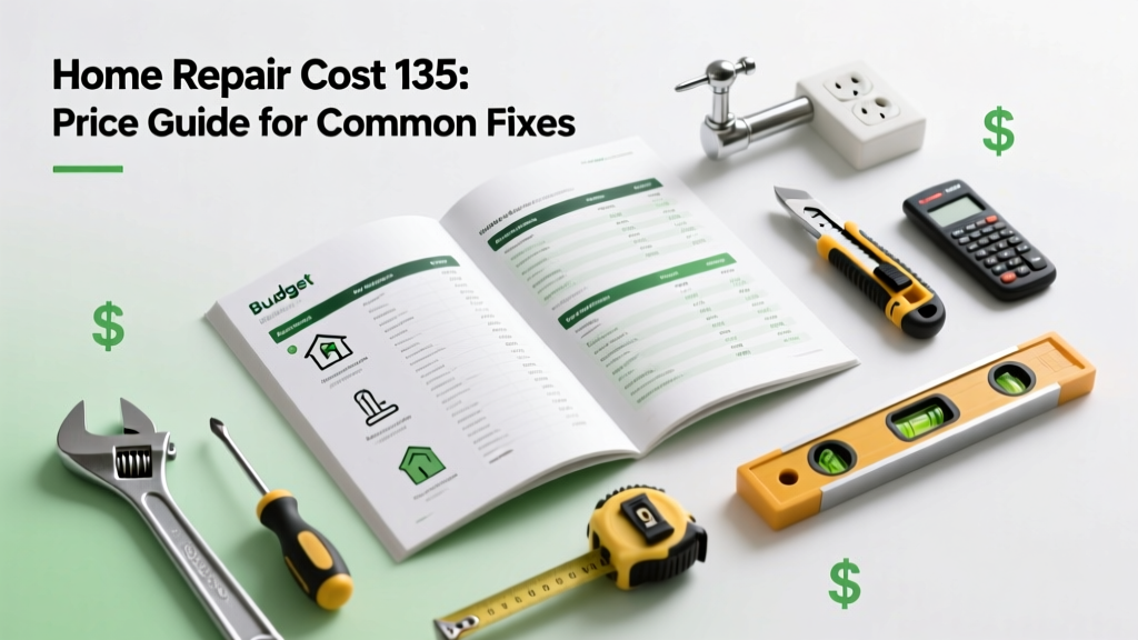 Home Repair Cost 135: Price Guide for Common Fixes