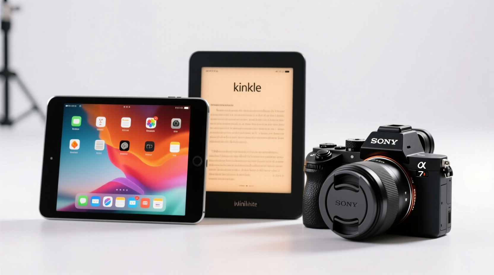 ipad mini and kindle paperwhite ips displays sony a7