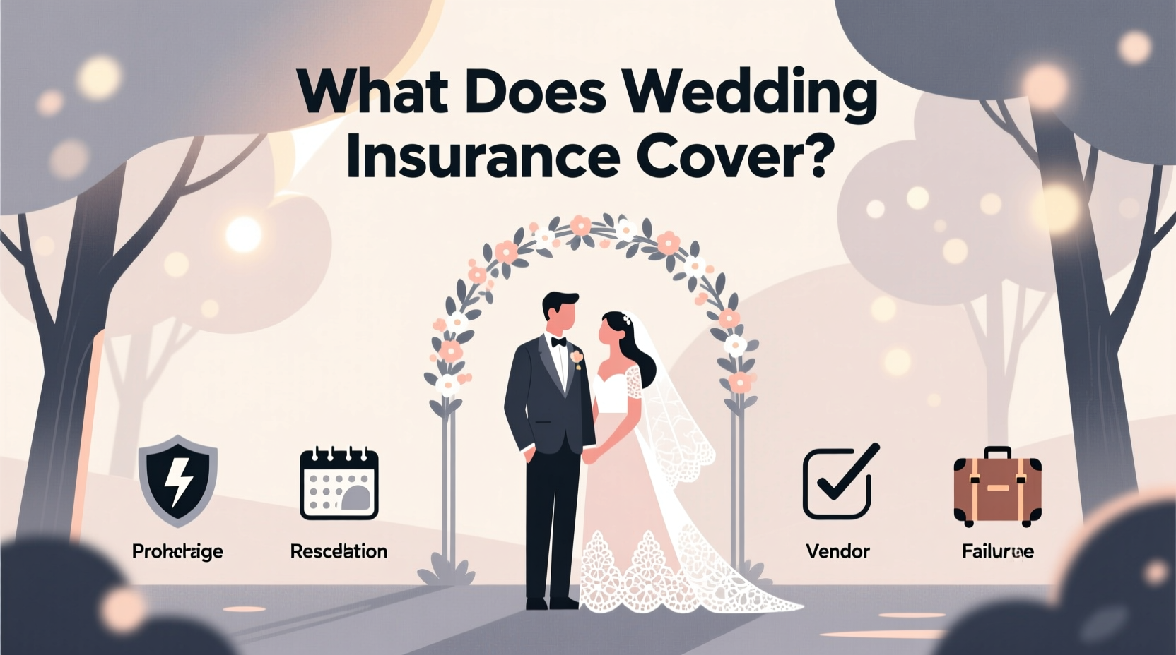 what does wedding insurance cover