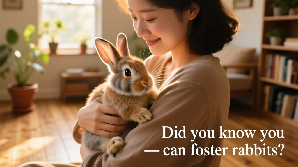 Did You Know You Can Foster Rabbits?