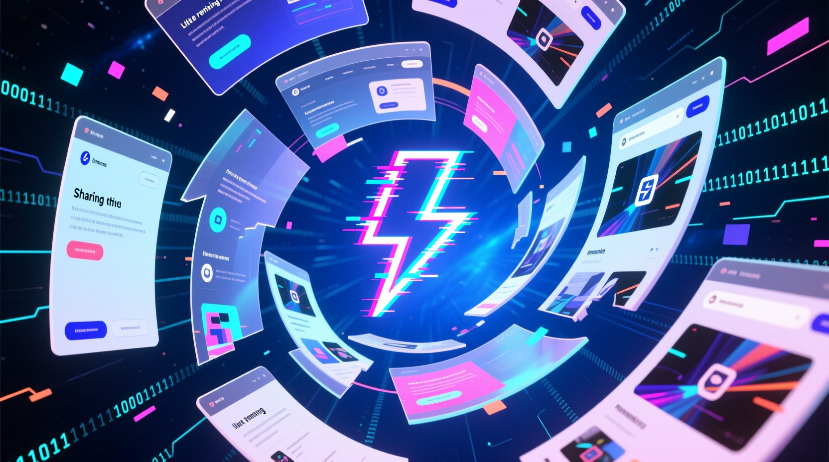 bo lt shares and remixes web pages