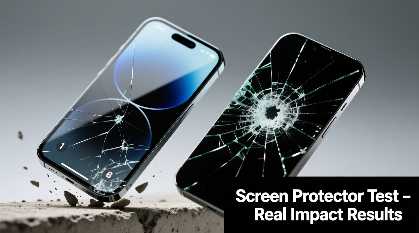do phone screen protectors prevent cracks or just scratches real test