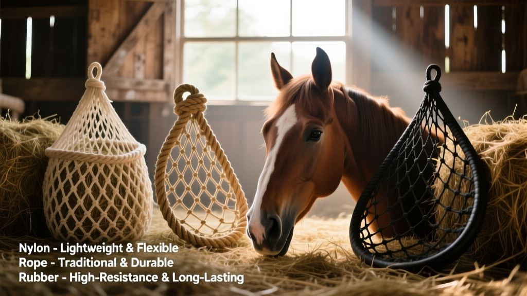 Understanding Hay Nets for Horses: Types, Materials, and How To Choose