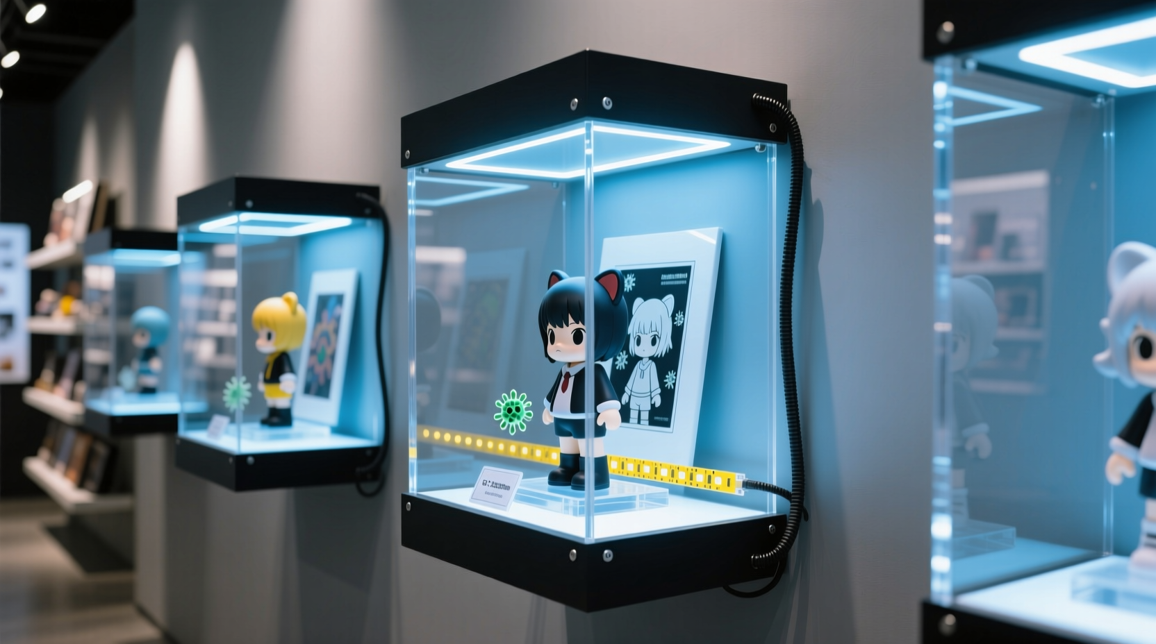 eco friendly uv cleaning for anime displays
