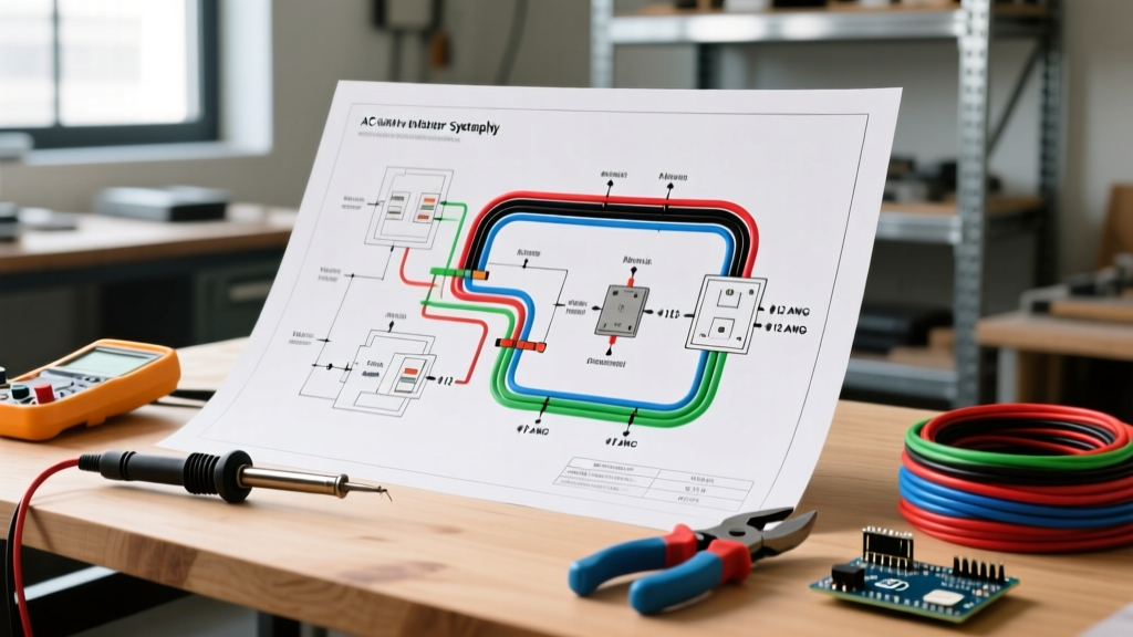 AC Electrical Wiring Diagram Guide: HVAC and Motor Schematics