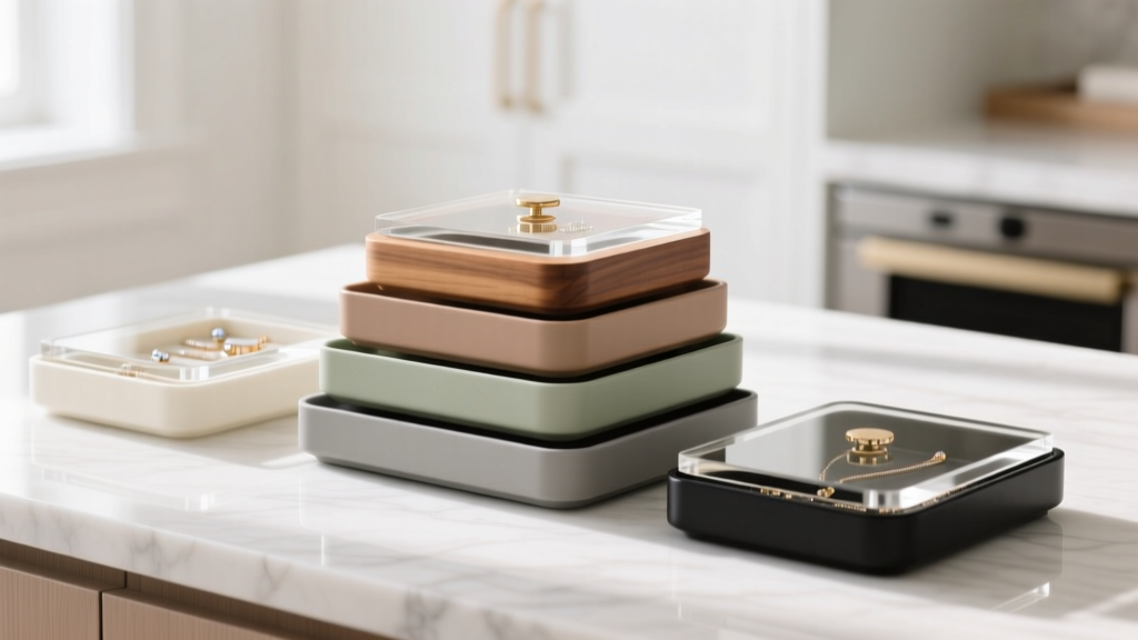 Best Stackable Jewelry Trays with Lids (2024 Guide)