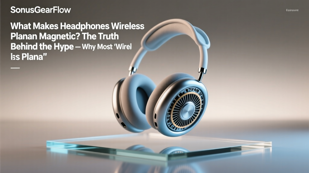 Wireless Planar Magnetic Headphones: The Truth