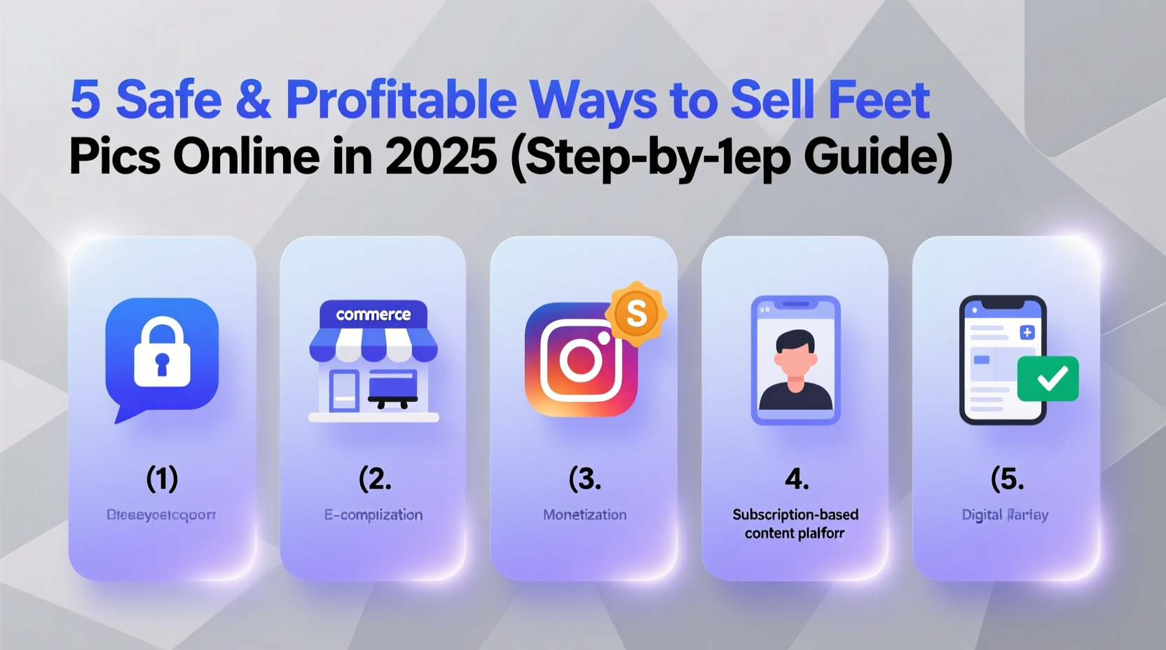 best way to sell feet pics online