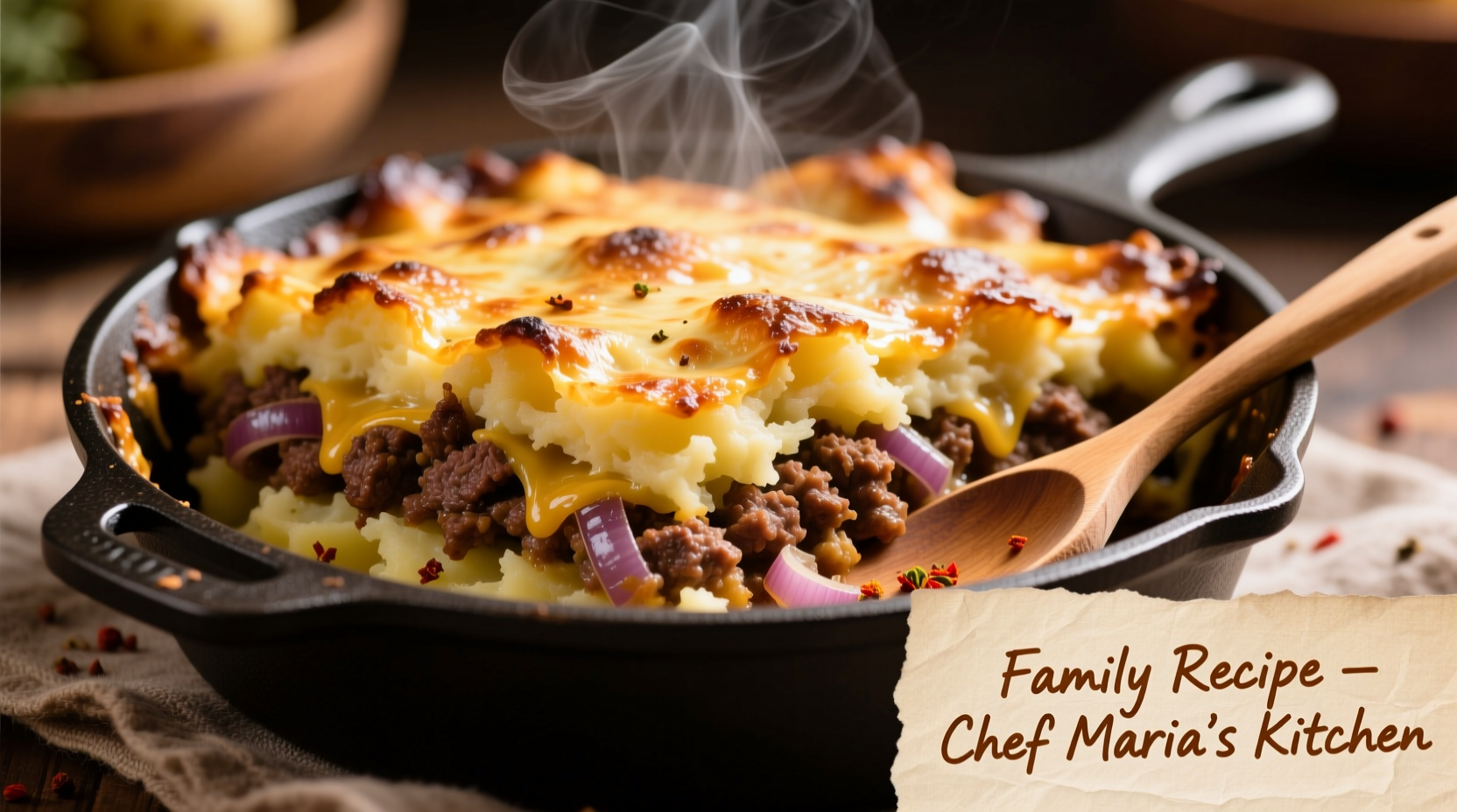 Perfect Potato Hamburger Meat Casserole Recipe