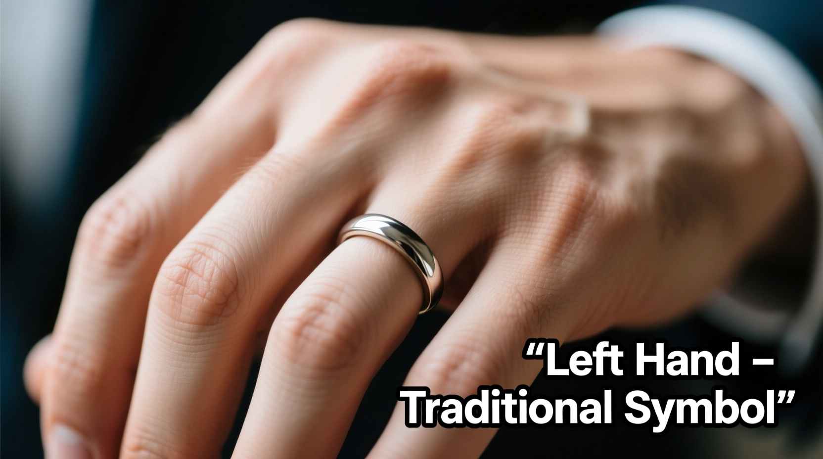 what hand does wedding ring go on for a man