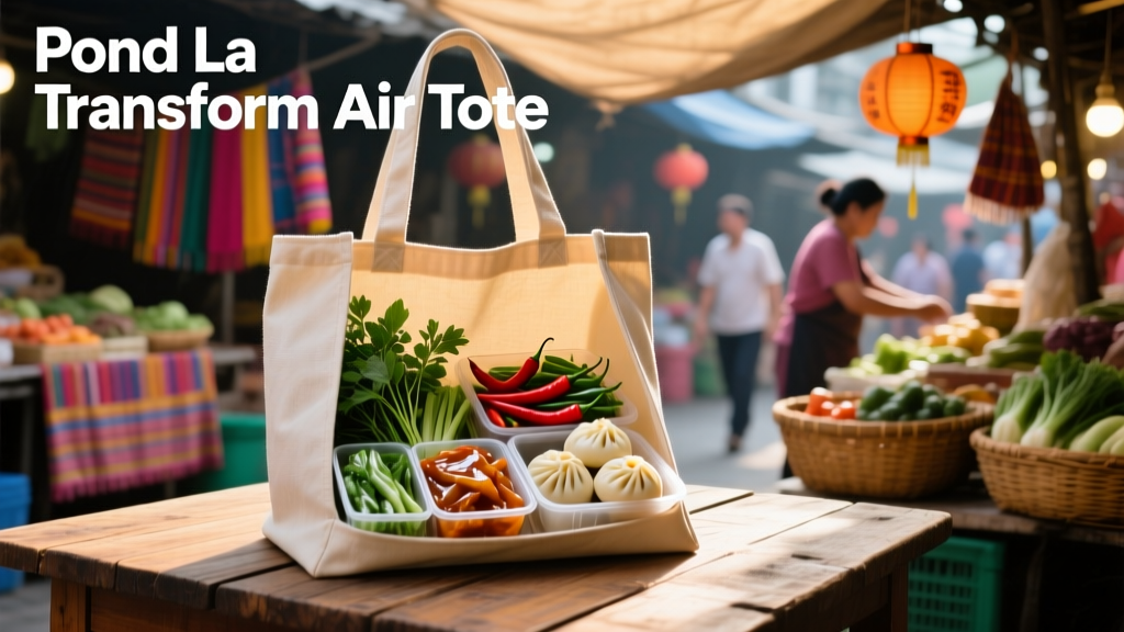 Pond La Transform Air Tote Review: A Culinary Traveler’s Verdict on Function, Form, and Food-Friendly Design