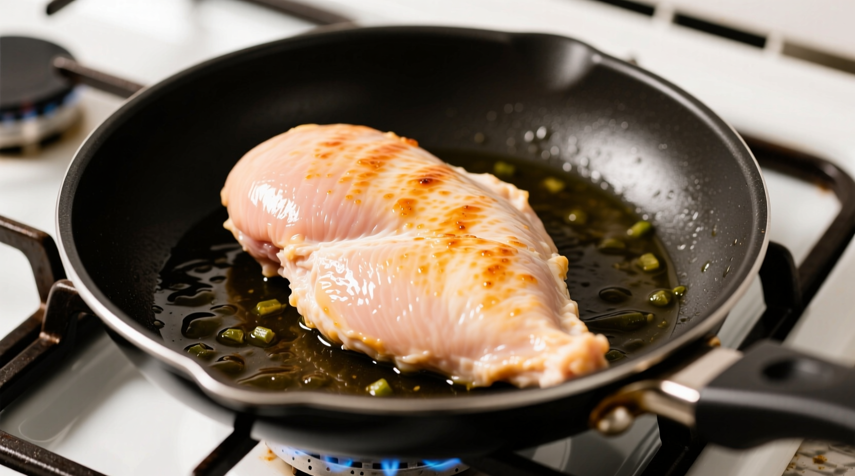 how long do you cook chicken breast on the stove