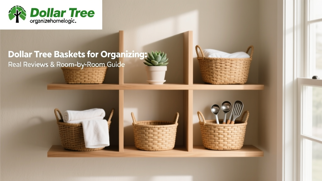 Dollar Tree Baskets: Real Reviews & Room-by-Room Guide