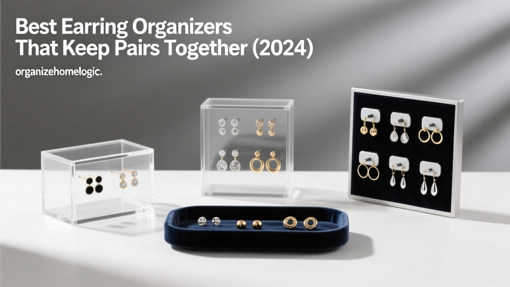 Best Earring Organizers That Keep Pairs Together (2024)