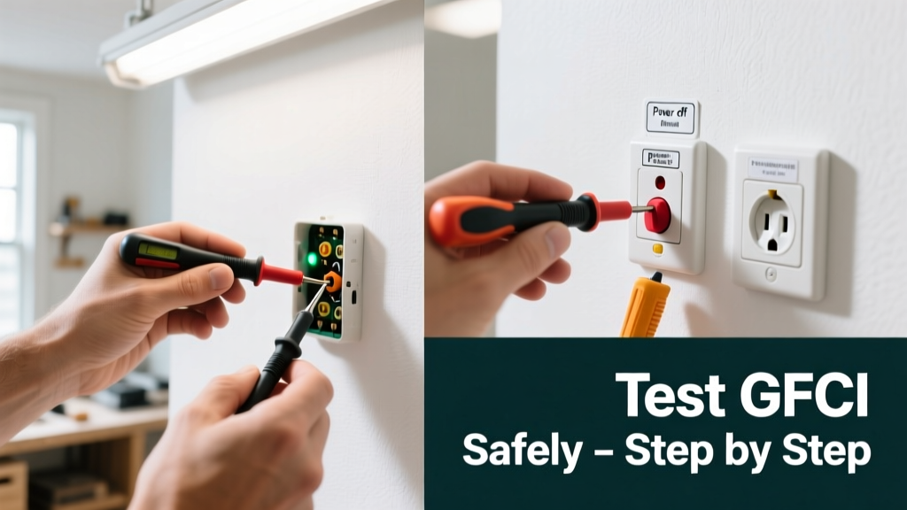 How to Test a GFCI Outlet Safely and Correctly