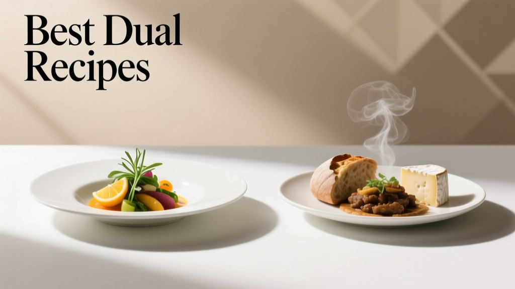 Best Dual Recipes: Mastering Two-Ingredient Magic and Balanced Pairings