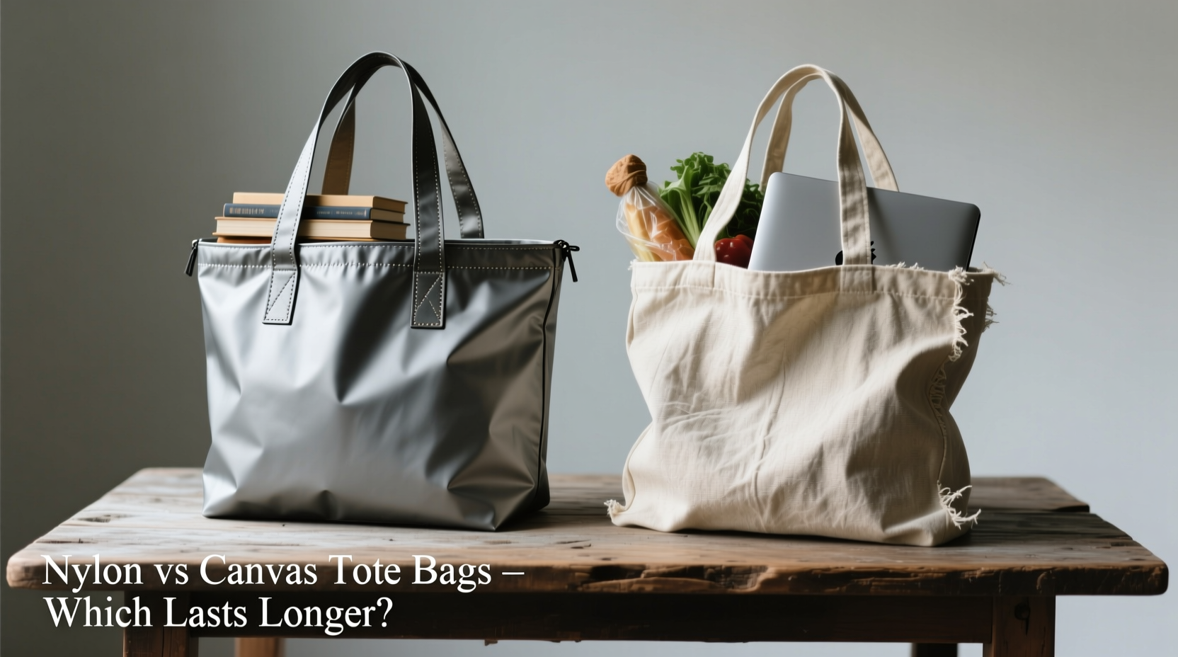 nylon vs canvas tote bags which lasts longer with daily use