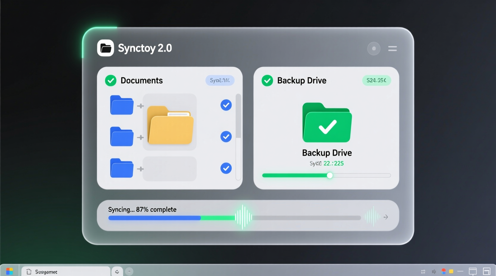 synchronize folders with synctoy 2 0