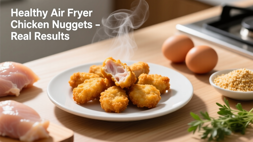 Healthy Air Fryer Chicken Nuggets (Real Results!)