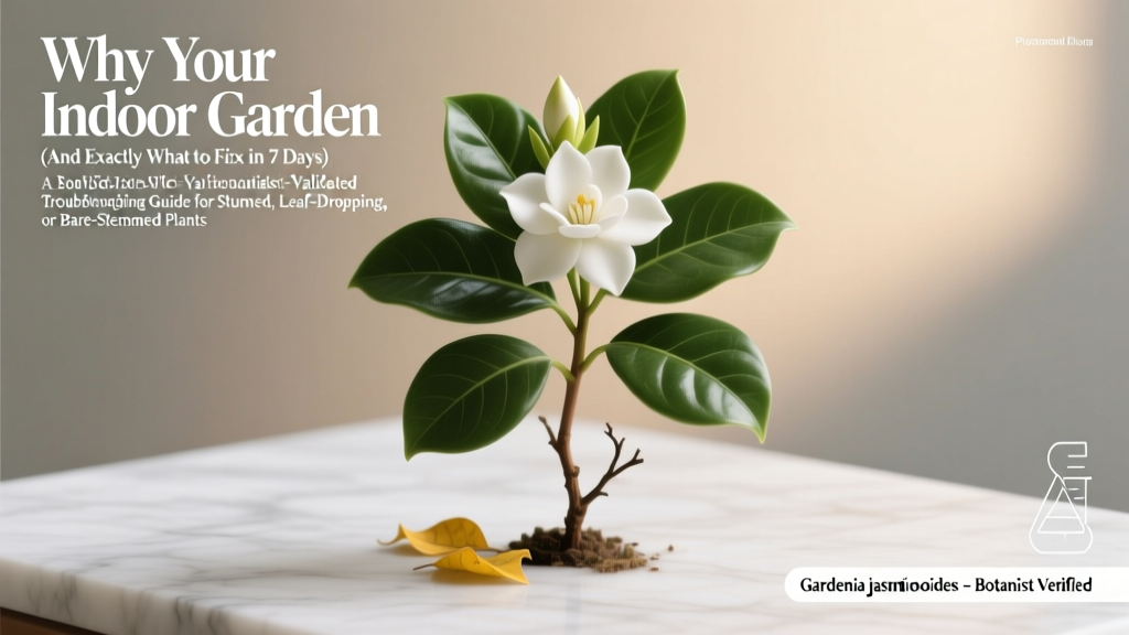 Indoor Gardenia Not Growing? 5 Science-Backed Fixes