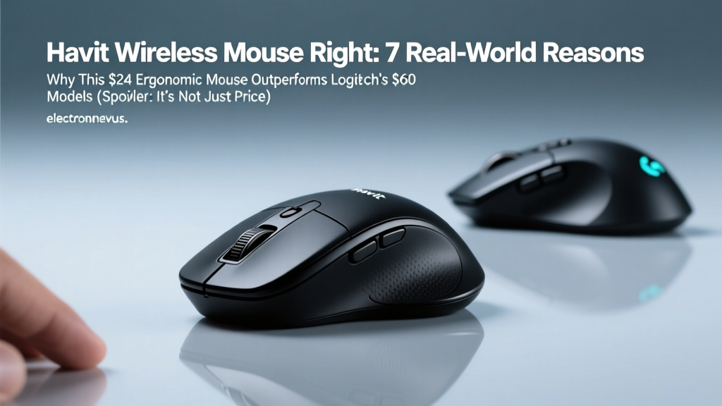 Havit Wireless Mouse Right: 7 Real-World Reasons Why This $24 Ergonomic Mouse Outperforms Logitech’s $60 Models (Spoiler: It’s Not Just Price)