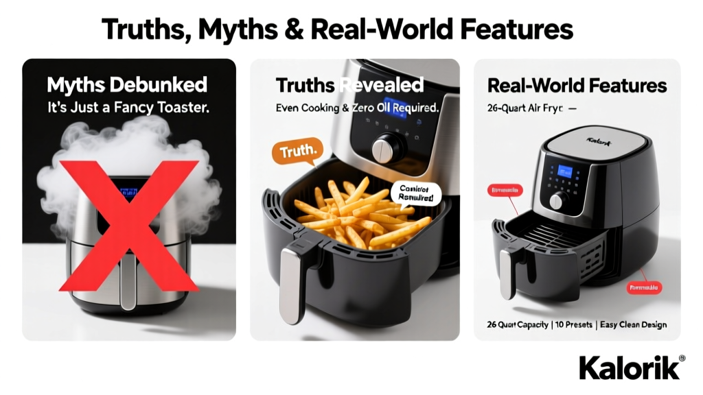 Kalorik 26-Qt Air Fryer: Truths, Myths & Real Features