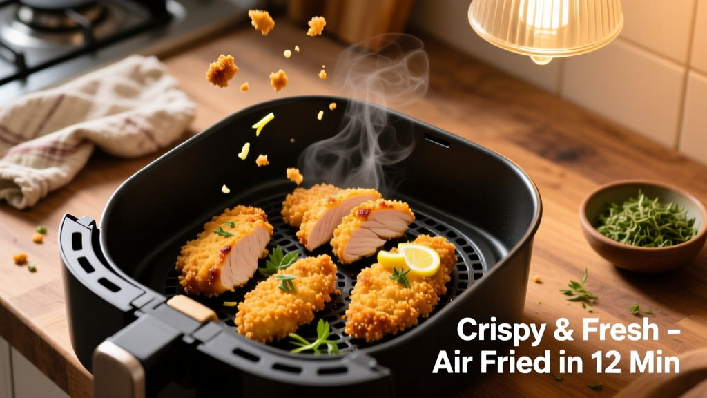 Crispy Breadcrumb Chicken Tenders (Air Fryer)