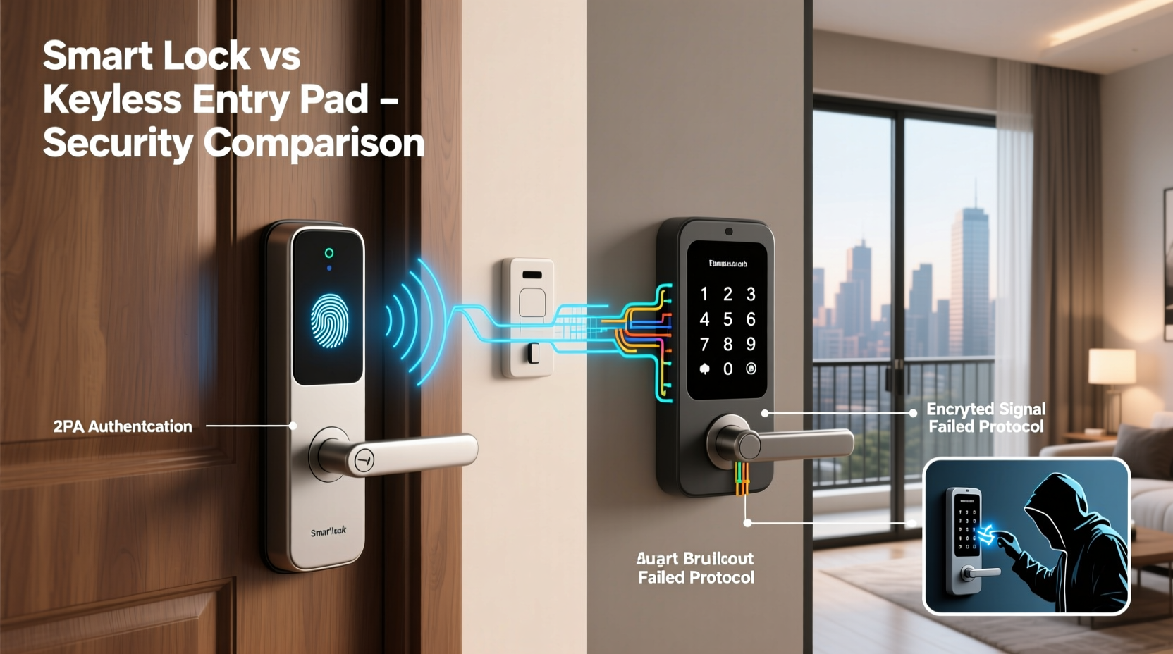 Smart Lock Vs Keyless Entry Pad Which Offers Better Security For Rentals