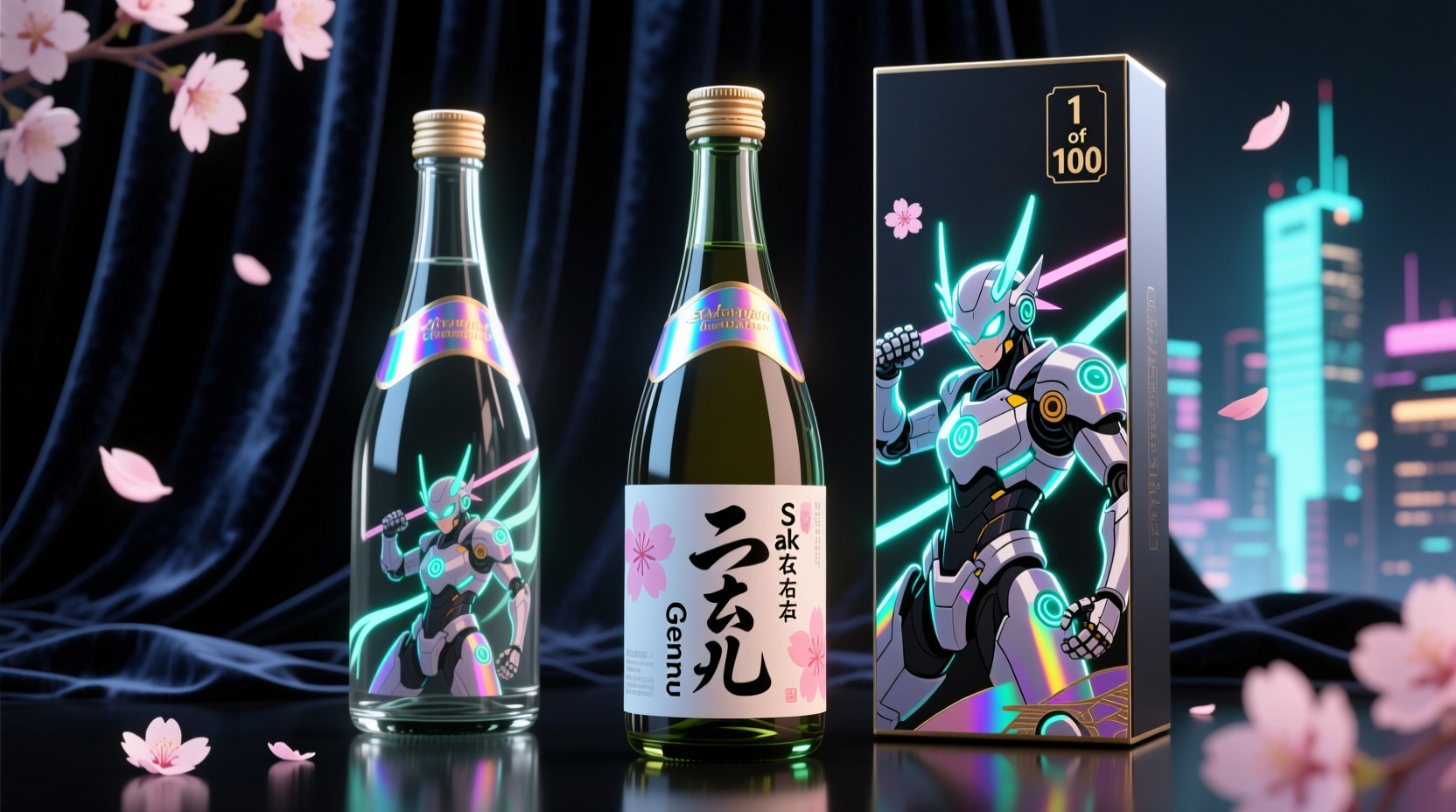 anime-themed sake bottles rare collector editions worth money