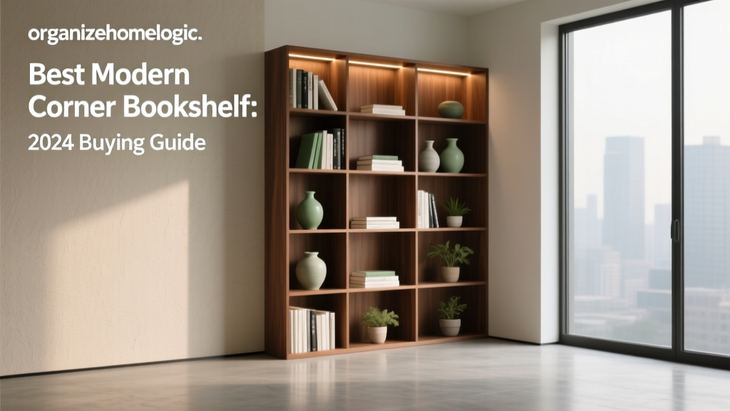 Best Modern Corner Bookshelf: 2024 Buying Guide