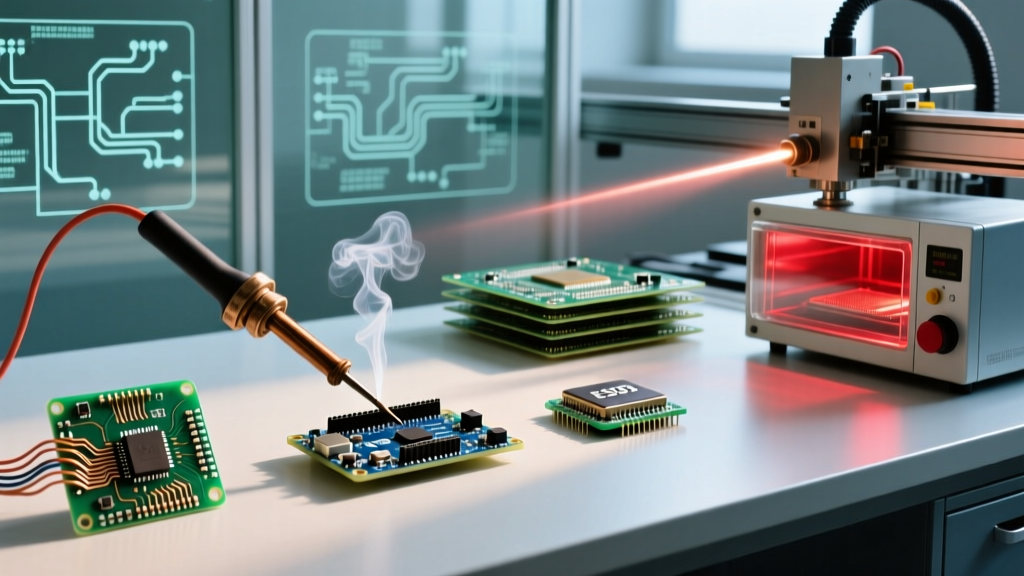 The Evolution of PCB Soldering: From Hand Irons to Laser Tech