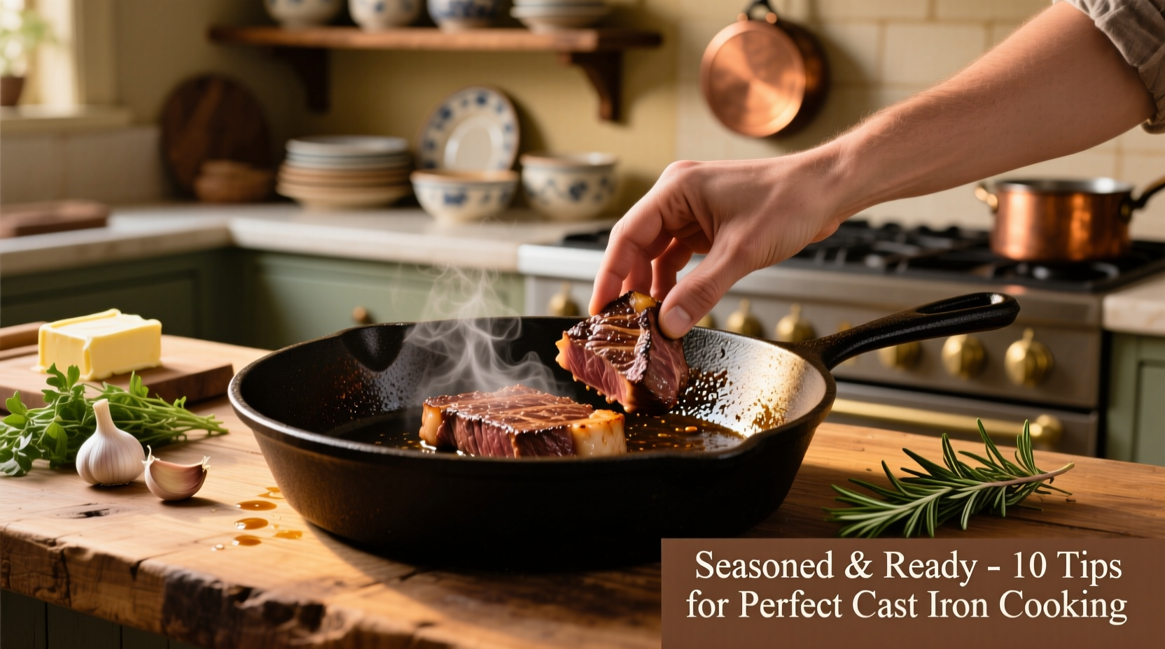 how to cook with cast iron frying pan